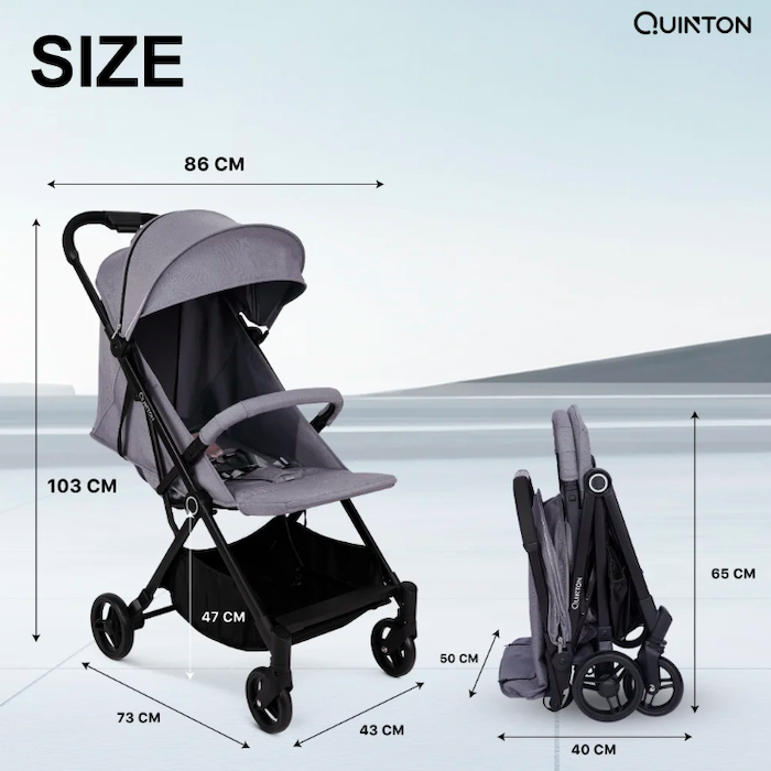 quinton baby cabin size light weight stroller airplane flight train bus car travel compact size 轻便手提自动折叠宝宝手推车旅行方便
